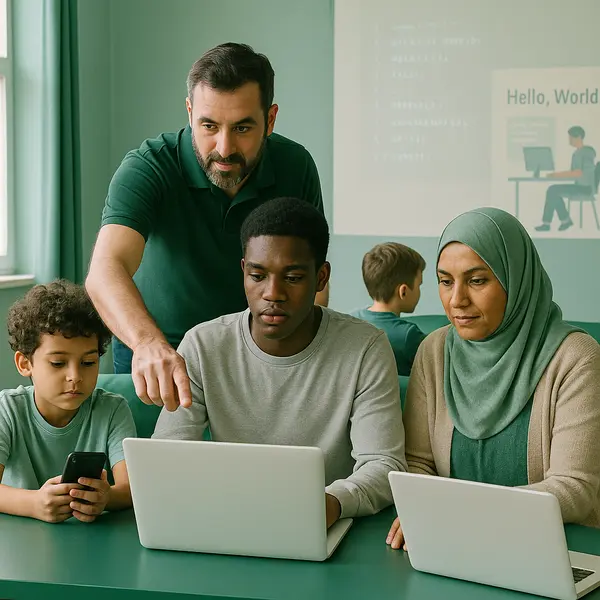 Bridging the Digital Divide: How UFH Empowers Refugees Through Technology